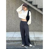 カットオフデザインラフタックパンツ | Ungrid | 詳細画像8 