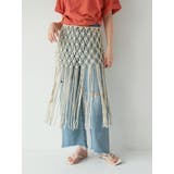 マクラメフリンジスカート | Ungrid | 詳細画像1 