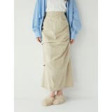 タックデザインアイラインスカート | Ungrid | 詳細画像9 