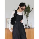 チュールコンビベロアショルダーバッグ | Ungrid | 詳細画像10 