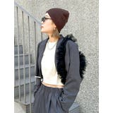 チュールコンビベロアショルダーバッグ | Ungrid | 詳細画像8 