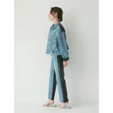 フェイクレザードッキングデニム | Ungrid | 詳細画像11