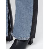 フェイクレザードッキングデニム | Ungrid | 詳細画像18