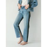 フェイクレザードッキングデニム | Ungrid | 詳細画像3