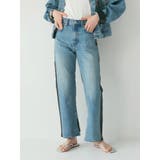 フェイクレザードッキングデニム | Ungrid | 詳細画像4