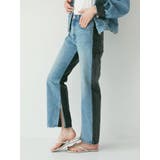 フェイクレザードッキングデニム | Ungrid | 詳細画像5