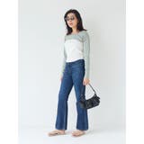 ヴィンテージハイウエストフレアデニム | Ungrid | 詳細画像31 