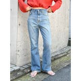 ブルー | ヴィンテージハイウエストフレアデニム | Ungrid