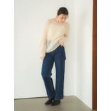 ハイウエストルーズストレートデニム | Ungrid | 詳細画像23 