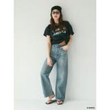 ハイウエストルーズストレートデニム | Ungrid | 詳細画像6 