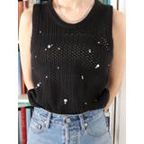 ビジューニットベスト | Ungrid | 詳細画像11 