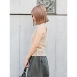 テープヤーンアメスリニットタンクトップ | Ungrid | 詳細画像12 