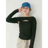 タンクレイヤードショートロングスリーブTee | Ungrid | 詳細画像4 