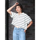 ワイドデザインポロシャツ | Ungrid | 詳細画像1 