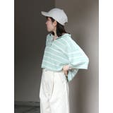 ワイドデザインポロシャツ | Ungrid | 詳細画像9 