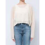 ショートメッシュロングスリーブTee | Ungrid | 詳細画像50 