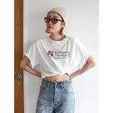オフホワイト | カラーロゴルーズTee | Ungrid