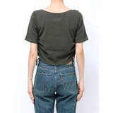 サイドギャザーショートTee | Ungrid | 詳細画像5 