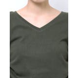 サイドギャザーショートTee | Ungrid | 詳細画像6 