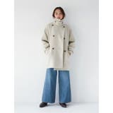 ハイネックミドル丈コート | Ungrid | 詳細画像7