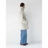 ハイネックミドル丈コート | Ungrid | 詳細画像8