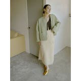 エンブロイダリーデザインブルゾン | Ungrid | 詳細画像3 