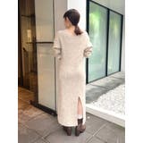 2Wayスリットニットワンピ－ス | Ungrid | 詳細画像15 