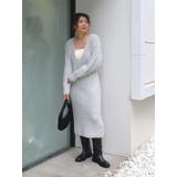 2Wayスリットニットワンピ－ス | Ungrid | 詳細画像24 