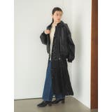 スリーブデザインジャカードワンピース | Ungrid | 詳細画像12 