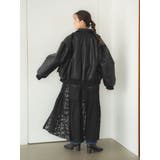 スリーブデザインジャカードワンピース | Ungrid | 詳細画像13 