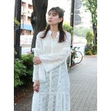 スリーブデザインジャカードワンピース | Ungrid | 詳細画像17 