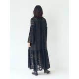 スリーブデザインジャカードワンピース | Ungrid | 詳細画像4 