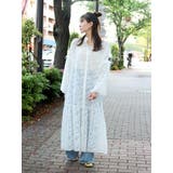 アイボリー | スリーブデザインジャカードワンピース | Ungrid