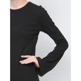 【WEB限定】フレアスリーブテレコフィットワンピース | Ungrid | 詳細画像24 