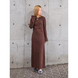 【WEB限定】フレアスリーブテレコフィットワンピース | Ungrid | 詳細画像30 