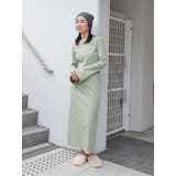 ミックス | 【WEB限定】フレアスリーブテレコフィットワンピース | Ungrid