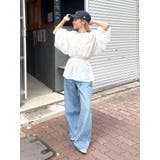 バックオープンボリュームブラウス | Ungrid | 詳細画像24