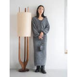 ラメニットアイラインスカート | Ungrid | 詳細画像4