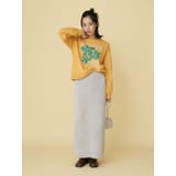 ラメニットアイラインスカート | Ungrid | 詳細画像6