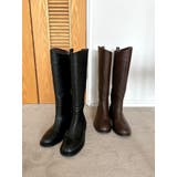 ブラック | ワイドロングブーツ | Ungrid