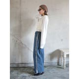 サイドカットオフストレートデニム | Ungrid | 詳細画像15 