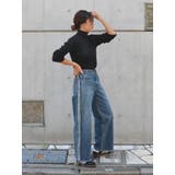 サイドカットオフストレートデニム | Ungrid | 詳細画像30 