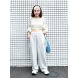 透かし編みボーダーショートニット | Ungrid | 詳細画像17 