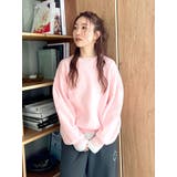 【WEB限定】スリーブタックスウェットライクルーズニット | Ungrid | 詳細画像21 