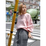 【WEB限定】スリーブタックスウェットライクルーズニット | Ungrid | 詳細画像37 