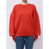 【WEB限定】スリーブタックスウェットライクルーズニット | Ungrid | 詳細画像41 