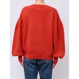 【WEB限定】スリーブタックスウェットライクルーズニット | Ungrid | 詳細画像43 