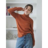 オレンジ | ウォッシャブルタートルニット | Ungrid