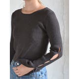 【WEB限定】スリーブデザインリボンニット | Ungrid | 詳細画像13 