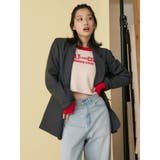 【WEB限定】ラグランロゴショートニット | Ungrid | 詳細画像10 